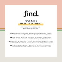 Imagen - Set de mascarillas faciales find.