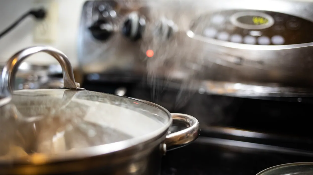 Olla De Cristal Para Cocinar En La Estufa Con Tapa Resistente Al Calor US  NUEVO