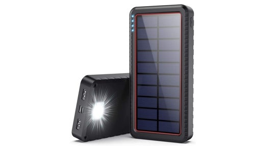 Batería externa con carga solar