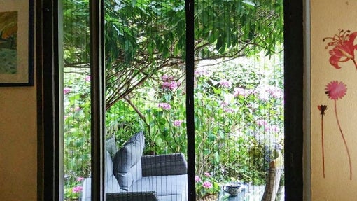 Mosquitera magnética para puerta Mycarbon