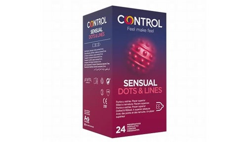 CONTROL SENSUAL DOT&amp;LINES | Sentirlo todo, como si no llevaras nada
