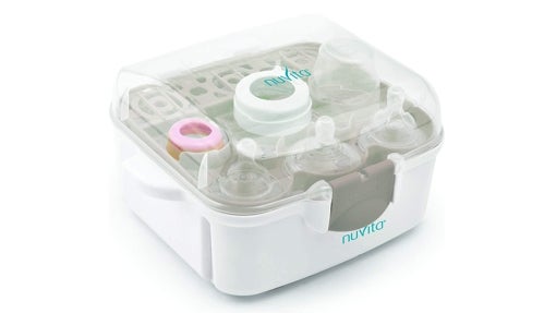 Esterilizador de biberones para microondas ultra compacto