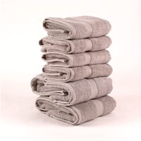 Imagen - Set Premium de toallas de baño gris perla