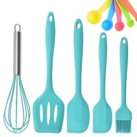 Imagen - Juego de 5 utensilios de cocina de silicona