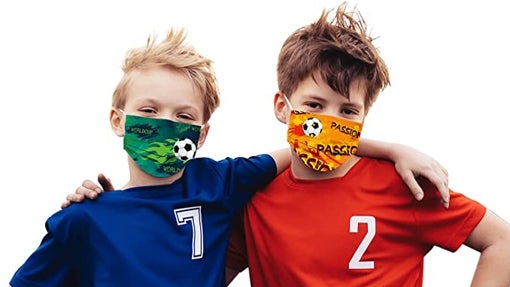 Mascarillas infantiles protección niños