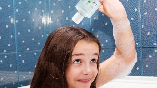 Champú sin parabenos para niños