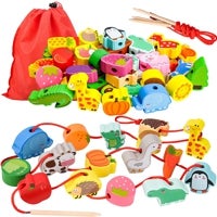 Imagen - Juego de enhebrado Montessori
