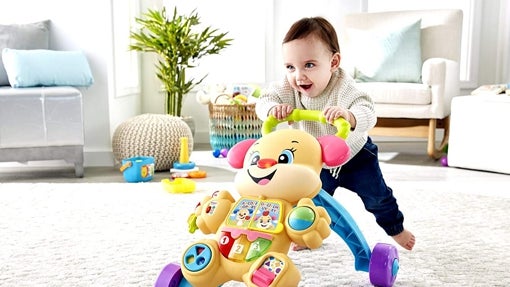 Andador para bebé 6 meses perrito Fisher Price