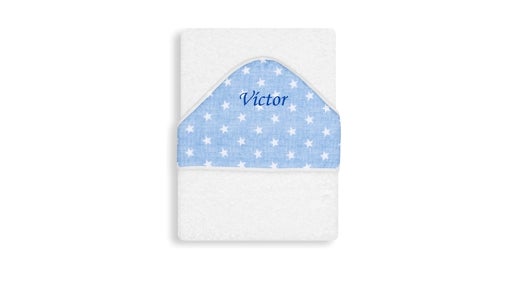 Toalla capa de baño de bebé personalizada