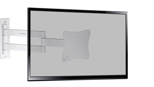 Soporte de televisión para pared blanco