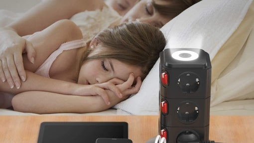 Torre de enchufes USB inteligente