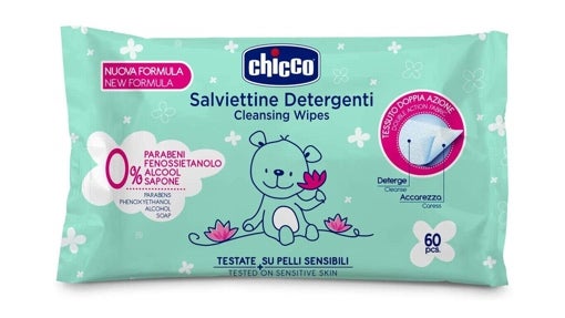 Pack de toallitas de bebe para pieles sensibles Chicco