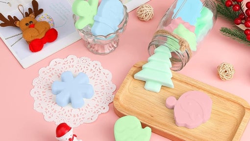 Moldes de silicona para galletas de Navidad