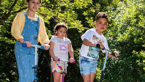 Patinete para niños plegable