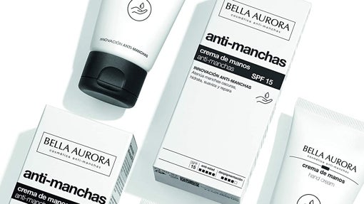 Crema de manos anti-manchas