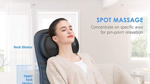 Asiento silla masaje Shiatsu