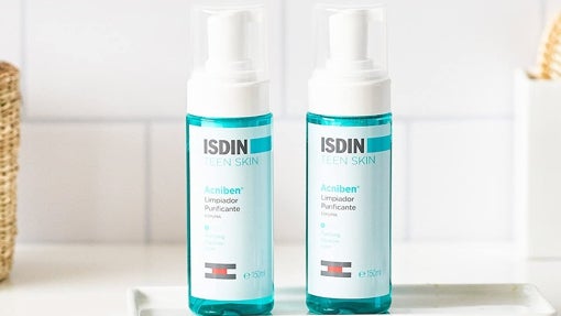 Gel limpiador purificante en espuma Isdin Acniben