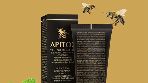 Pomada antiinflamatoria con veneno de abeja