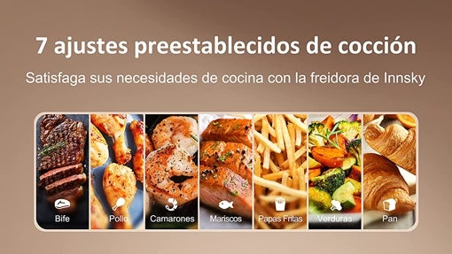 Freidora de aire caliente 1.700W Innsky