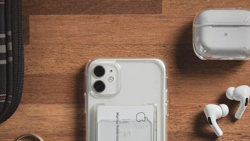 Soporte de smartphone para tarjetas