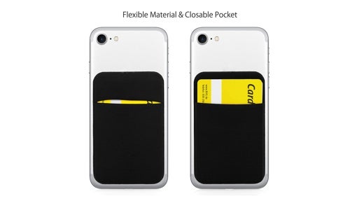 Tarjetero adhesivo funda de móvil