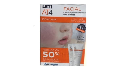 Crema regeneradora dermatitis Leti AT4