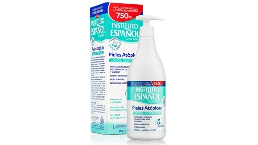 Loción corporal para pieles atópicas Instituto Español