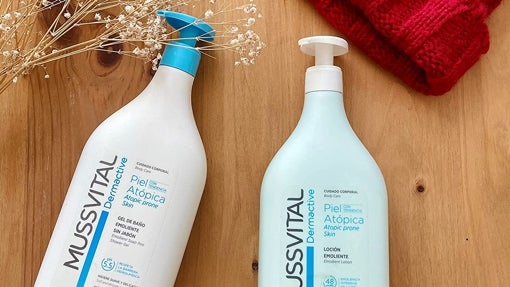 Loción Mussvital para piel atópica