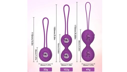 Bolas de Kegel a distancia Badpa