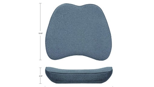 Almohada viscoelástica apoyo lumbar Amazon Basics