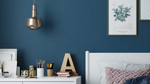 Papel pintado azul