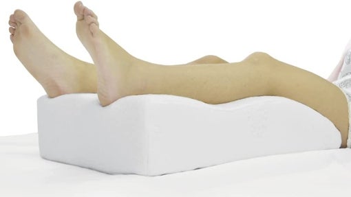Almohada para las piernas ergonómica Fushia
