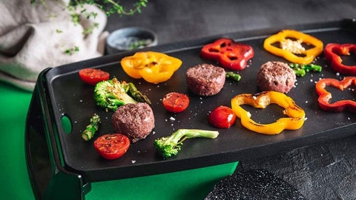 Parrilla de asar eléctrica grande