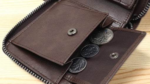 Cartera de cuero