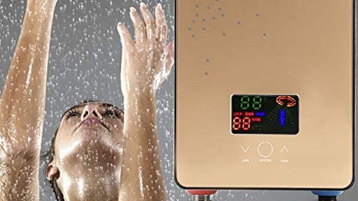 Calentador eléctrico instantáneo ducha