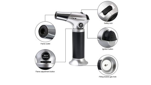 Soplete de cocina profesional Flintronic