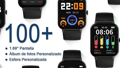Reloj inteligente con medidor de salud IOWODO