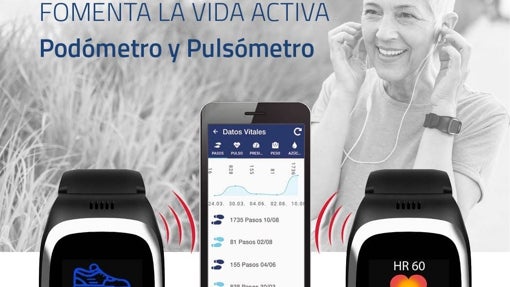 Smartwatch para mayores locación GPS Tracmi