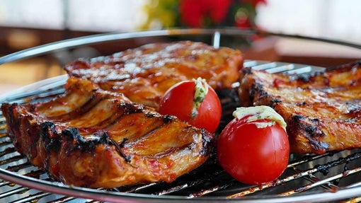 Parrilla de mesa de carbón sin humo Activa