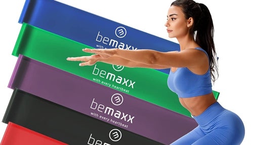 Gomas elásticas para hacer ejercicio BeMaxx