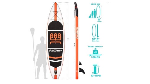Tabla de de remo inflable FunWater