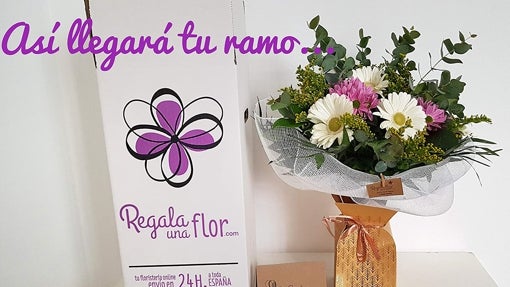 Ramo de flores naturales para el Día de la Madre RegalaUnaFlor