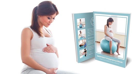 Pelota de fitball para embarazadas BabyGo