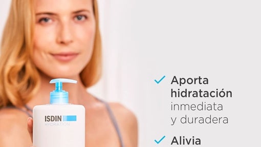 Crema corporal hidratante para pieles secas ISDIN