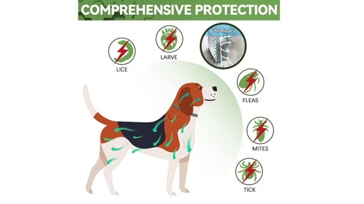 Collar antiparasitario perros de todos los tamaños Sugelary