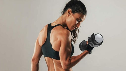 Mancuerna ajustable para gimnasio Home