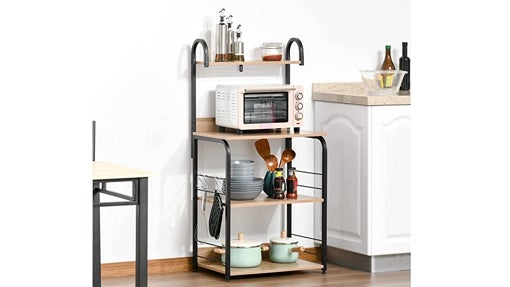Estante de cocina para microondas