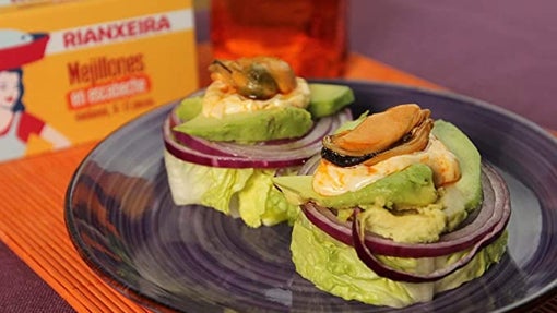 Pack de 8 latas de Mejillones en Escabeche
