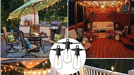 Guirnalda de bombillas de filamento