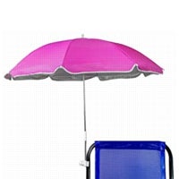 Imagen - BESCH sombrilla para silla Playa, Jardín, Piscina, Terraza o Patio